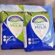 Sữa tươi dạng bột nguyên kem Ustralian Dairies Whole Milk 1kg của Úc