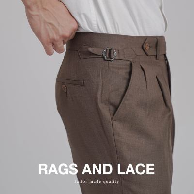 Rags and Lace กางเกง Lower Lace ผ้า premium wool สี Brown
