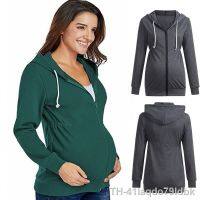 ✇■❉ Hoodie de maternidade para mulheres grávidas tops amamentação roupas lactação com capuz camisola grávida camisas grandes