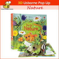 (In Stock) พร้อมส่ง หนังสือบอร์ดบุ๊คเกี่ยวกับธรรมชาติ Usborne Book Pop Up Nature Board Book 3D Flap Book หนังสือภาษาอังกฤษ by GreatEnglishBooks ภาพสามมิติ เสริมพัฒนาการเด็ก