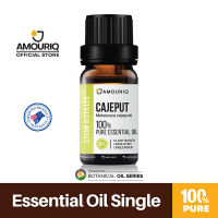 นํ้ามันหอมระเหยเสม็ดขาว บริสุทธิ์ กลั่นไอน้ำ 100% Pure Cajeput Cajuput Essential Oil Steam-Distilled น้ำมันเขียว สำหรับเครื่องพ่นอโรม่า ก้านไม้หอมอโรมา aroma