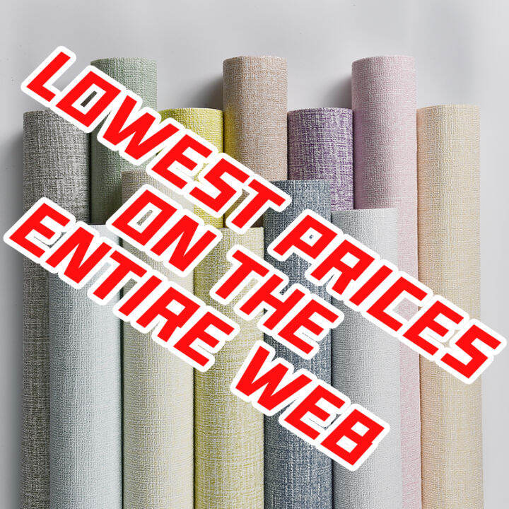 ON SALE Linen Wallpaper SelfAdhesive 3D Linen Wallpaper 50cmx2.8m