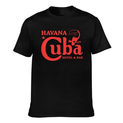 Cuba Havana Bar Hotel Pub Che Guevara Ernest Hemingway Mens Short Sleeve T-Shirt