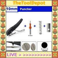 TheToolDepot เครื่องเจาะรูแถบขอบคู่มือขนาด8/10มม. เครื่องเจาะพลาสติกแผ่นกระดาษพีวีซีที่เปิด ABS