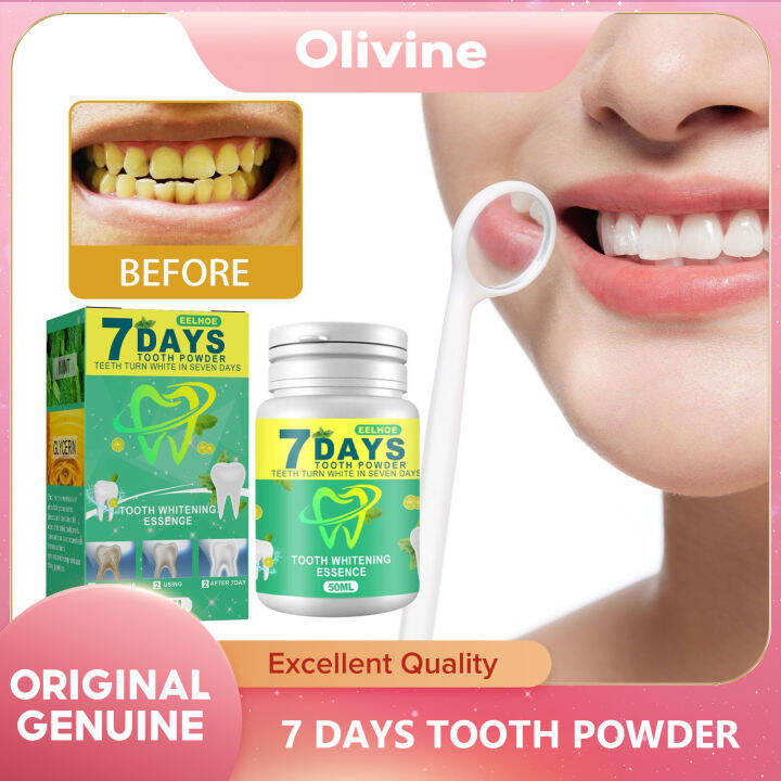 EELHOE Tooth Powder New Teeth Whitening Remove Plaque Stains Toothpaste ...