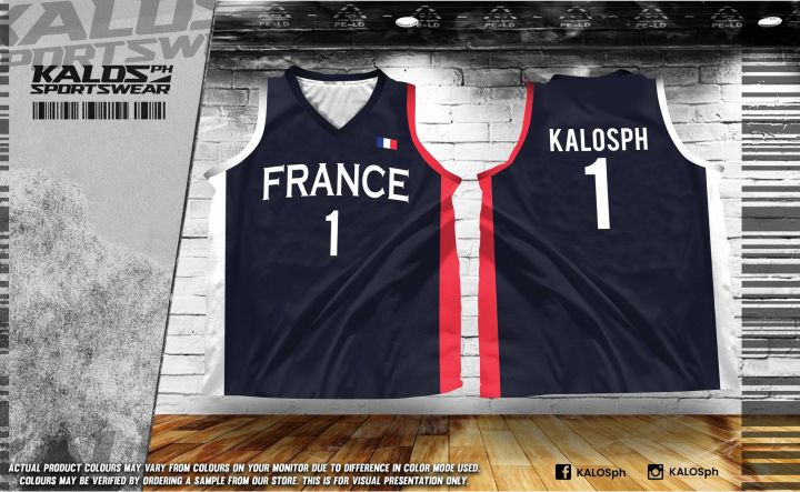 OLYMPICS JERSEY 2021 (FRANCE) Black | Lazada PH