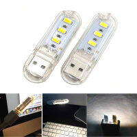 Xuyongming แบบพกพามินิ LED Night Light อุปกรณ์ตั้งแคมป์ USB Power 3 LED Light Chips Lamp