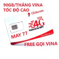 Sim 4G Vina gói 3GB ngàyhãng Itelecom + Miễn phí gọi nội mạng Vinaphone thumbnail