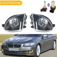 Newprodectscoming Front Bumper Fog Lights LED Halogen Fog Light Lamp 63177216885 63177216886 For BMW 5 Series F10 F11 520i 523i 528i Driving Lamp