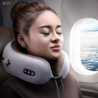 U-shaped Massage Pillow ZX-1902 Rechargeable Electric Infrared Heating Kneading Neck Shoulder Protable Cushion Massager