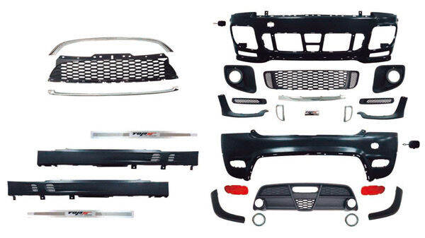 Mini cooper R56 topsun bodykit body kit front side rear skirt bumper ...