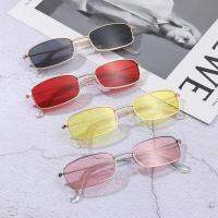 【CW】 Classic Rectangle Sunglasses Woman Shades Colors Mirror Glasses Female Driver Oculos De Sol