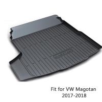 1Set Car Cargo rear trunk mat For VW Volkswagen Magotan B8 2017 2018 Styling Boot Liner Waterproof Carpet Anti-slip mat Accessories