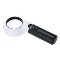 【Hot-Selling】 yiyin2068 9 LED Magnifying Glass Handheld Jewelry Loupe with Dual Glass 7X And 20X Magnification Power Lens for Book Newspaper Reading