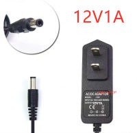 Adapter DC 12V 1A For CCTV head 5.5x2.5mm Color: BlackA7755 US EU UK PLUGk Optional