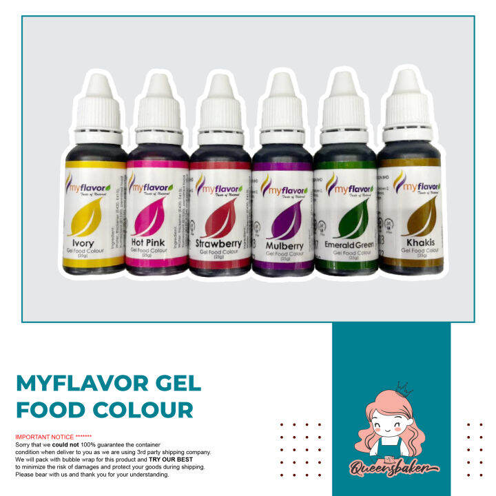 [Part 2]My Flavor Gel Based Food Coloring Edible Food Colouring Lazada