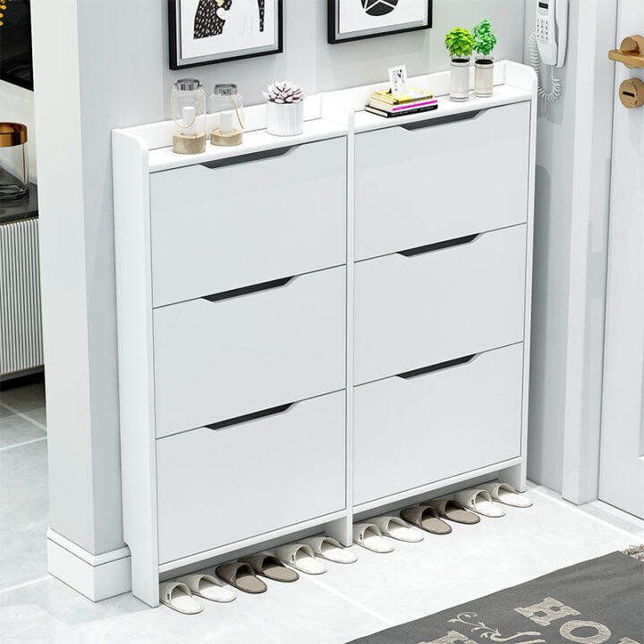 UltraThin Shoe 10cm Entry Door Storage Tilting Ultra