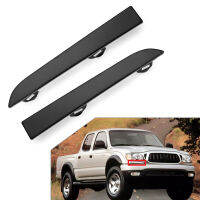 1 Pair Car Front Bumper Headlight Lamp Lower Filler Molding Trim Panel For Toyota Tacoma 2001 2002 2003 2004