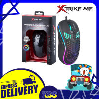 เกมมิ่งเมาส์ เม้าเกมมิ่งส์ Xtrike Me gm-512 Gaming Mouse RGB backlight dpi 6400 พร้อมส่ง สินค้ารับประกัน 6 เดือน