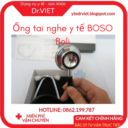 Ống nghe y tế boso boli là sản phẩm mang thương hiệu nổi tiếng tại đức - ảnh sản phẩm 5