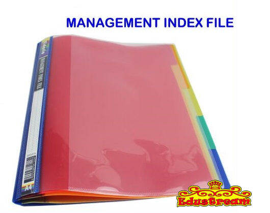 READY STOCK!! Kidario A4 Management Index File | Lazada