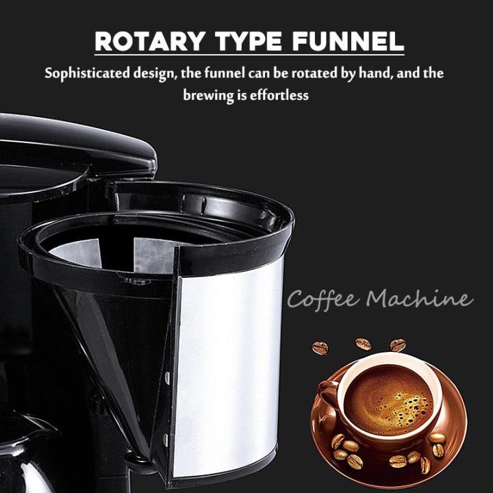 เครื่องชงกาแฟแบบหยด12ถ้วยโถแก้วถ้วยชงชาชงกาแฟอัตโนมัติ