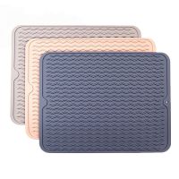 【CW】 Silicone Table Placemat Tray Kitchenware   Dish Drying Mats -  amp; Aliexpress