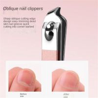 Black Color Various Size Stainless Steel Anti-splash Bevel and Flat Nail Clippers Manicure Tools