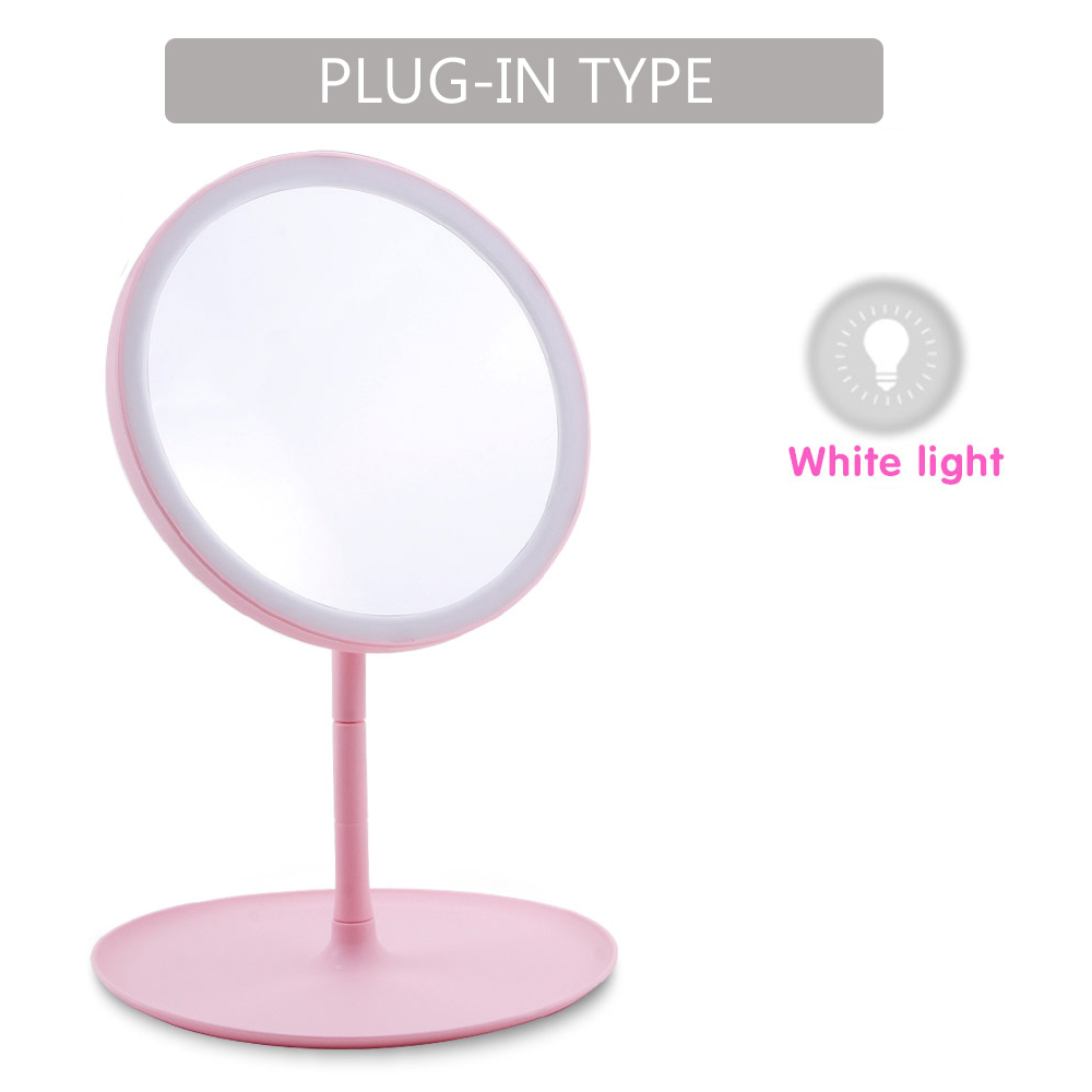 LED化妆镜充电美容镜可调节补光灯