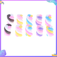 ? JCTTTY ? 10ชิ้น/ล็อตเรซิ่น Kawaii เรซิ่นเค้กเรซิ่น Marshmallow DIY Resin CRAFT Decoration