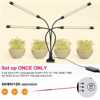 5V Phytolamp สำหรับพืช LED Grow Light USB Full Spectrum ควบคุมพืชต้นกล้าดอกไม้ในร่ม Grow เต็นท์กล่องโคมไฟเรือนกระจก