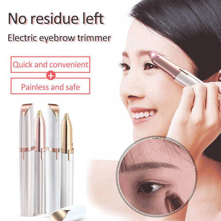 vivivivi Electric Brow Trimmer Lipstick Eyebrow Pencil Rechargeable