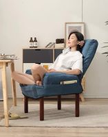 เก้าอี้ญี่ปุ่นเบาะ หมอนอิง เก้าอี้โซฟาพร้อมที่พักขาโซฟา1ที่นั่ง SOFAโซฟาปรับนอนได้ เก้าอี้นอน  สินค้ามีสต๊อคจัดส่งเร็ว 24 ชม.