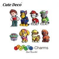 【Cute Deco】Cartoon Wangwang Team (5 Types) Archie / Tiantian / Maomao / Roadhorse / Charm Button Deco / Cute Jibbitz Croc Shoes / Charm Resin Material for Shoe Accessories