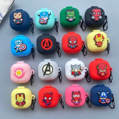 Suitable for Samsung Galaxy Buds2/live/pro wireless Bluetooth headset protective case cartoon silicone soft shell Wireless Earbud Cases
