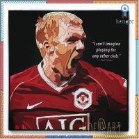 Paul Scholes พอล สโคลส์ Manchester United แมนยู แมนเชสเตอร์ ปีศาจแดง รูปภาพ​ติด​ผนัง​ pop art ฟุตบอล​ กรอบรูป​​ รูปภาพ สินค้ามีจำนวนจำกัด