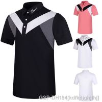 Titleist เสื้อยืดกอล์ฟแขนสั้นผู้ชาย,เสื้อยืดกีฬาเสื้อโปโลยืดเสื้อเชิ้ตแห้งเร็วเสื้อเจอร์ซีย์ PXG1 Mizuno Scotty Anew, ซึ่ง Cameron1 FootJoy