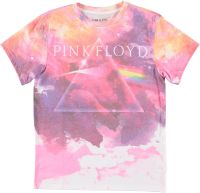 Pink Floyd Mens Rock Shirt Dark Side of The Moon - Oversize Sublimated Vintage Tee