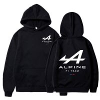 2023 Spring New F1 Racing Hoodie Mens and s Super Sweatshirt Alpine Rider Team Print Leisure Jogging Sweatshirt Size XS-4XL