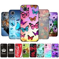 For Honor 50 Pro Case For Huawei nova 9 Pro Case Silicon Phone Back Cover Honor50 Pro Soft Case nova9 Pro black tpu case king queen tiger