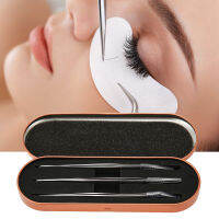 3Pcs Eyelash Extension แหนบสแตนเลส Blackhead แหนบ Extractor Lash แหนบสำหรับ Home Salon