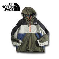 ✟ The North Face เสื้อแจ็กเก็ตกันฝน มีฮู้ด กันน้ํา ระบายอากาศ พลัสไซซ์ สําหรับขี่จักรยานกลางแจ้ง ทุกเพศ