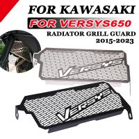 ฟองน้ำเสริม2023สำหรับ KAWASAKI Versys 650 2015 - 2022 2018 2019 2020 2021อุปกรณ์เสริมรถจักรยานยนต์ตะแกรงหม้อน้ำฝาครอบตะแกรงอุปกรณ์ปกป้องป้องกัน