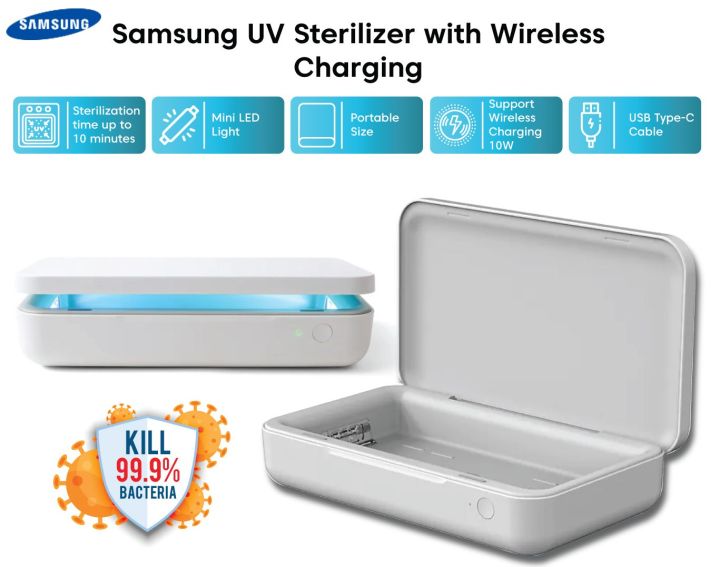 samsung uv sterilizer with wireless charging