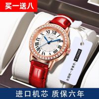 Womens niche light luxury waterproof 2022 new high-end student famous brand high-value automatic temperament simple