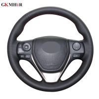 Soft Artificial Leather Car Steering Wheel Cover for Toyota E 39;Z RAV4 2013 2019 Corolla 2013 2017 Scion iM 2016 Auris 2013 2016