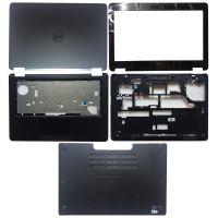 NEW For Dell Latitude E5250 Laptop LCD Back Cover/Front Bezel/Palmrest/Bottom Case/Door Cover Rear Lid Top Case Non Touch Black