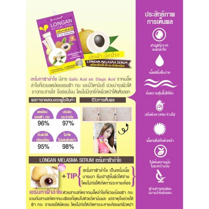 julas-herb-จุฬาเฮิร์บ-julas-herb-longan-melasma-serum-เซรั่มลำไย-1-กล่อง-6-ซอง