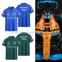 ✉☑▥ Suitable For Mercedes-Benz Williams Mckay Fleet F1 Racing Suit Short-Sleeved T-Shirt Summer POLO Shirt (High Quality Version)