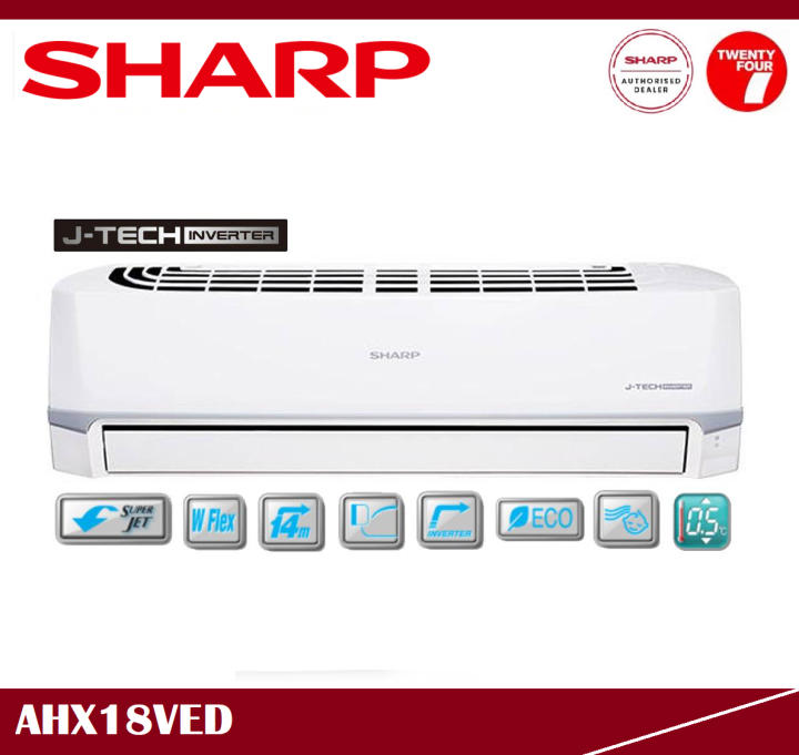 Delivered By Seller Sharp 20hp J Tech Inverter Air Conditioner Aircond Air Cond R32 3489